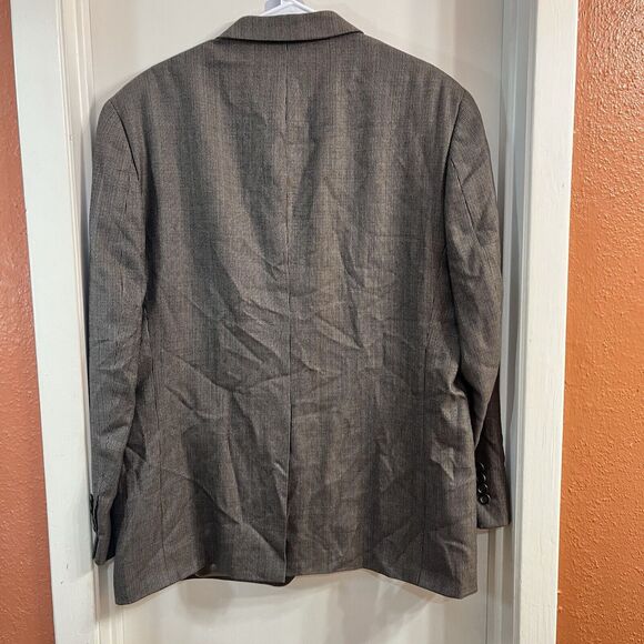 Ralph Lauren Jacket Brown 100% Wool Blazer Sport Coat Jacket 46R RN90736 CA01129 - Picture 8 of 11